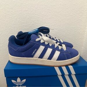 Adidas Men's Blue Campus Sneakers